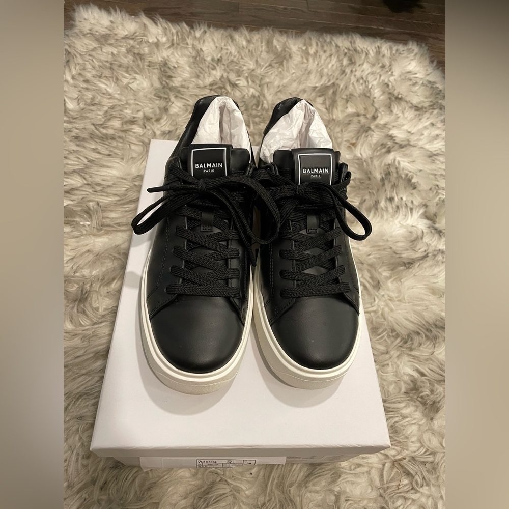 Balmain B-court low top sneakers